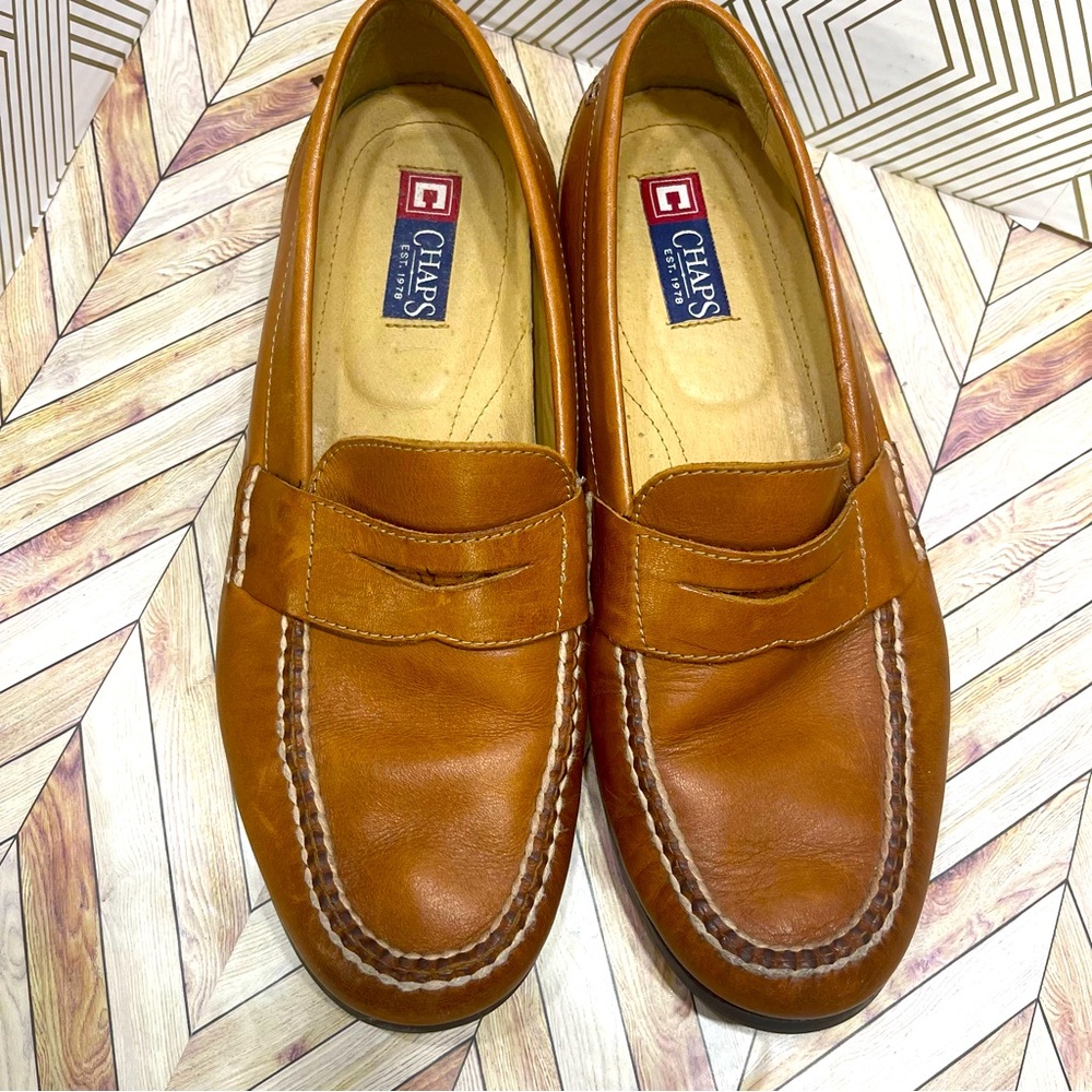 CHAPS QULITY BUTTER SOFT LOAFERS FOR‎ MEN Size 8 1/2 sb
